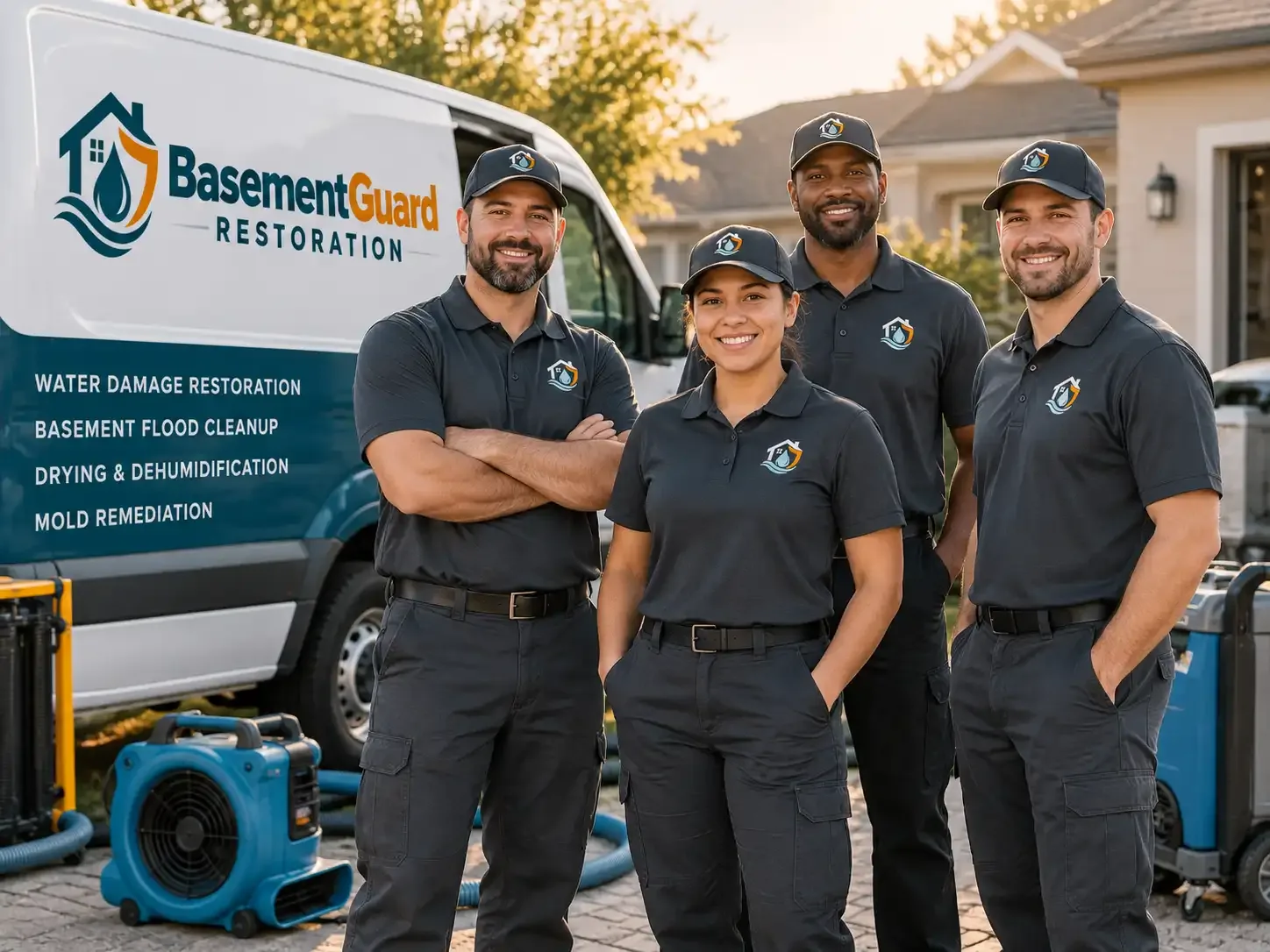 Basement Water Damage Restoration company in Joice, IA